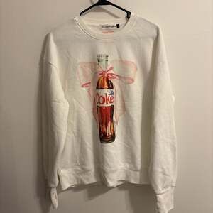 The Laundry Room Diet Coke Bow Standard Jumper - White Size M